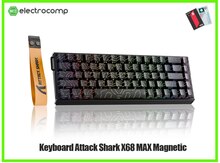 Mexaniki klaviatura ''Attack Shark X68MAX Mechanical Magnetic"