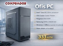 Ofis PC Intel Core i5, 8GB RAM, 256GB SSD