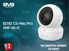 EZVIZ CS-H6c  2MP WiFi Smart Kamera – 360° Dərəcə Daxili Təhlükəsizlik, Dayə və Uşaq Kamerası