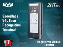 ZKTeco SpeedFace V4L - üz tanıma ilə giriş nəzarət və işçi davamiyyət terminalı