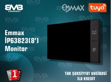 EMMAX IP63823 (8") Smart Domofon Monitor – Tuya Dəstəkli IP Video Domofon