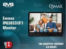 EMMAX IP63833 (8") Smart domofon monitoru