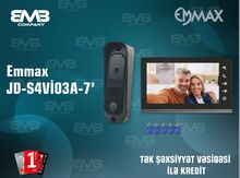 Emmax JD-S4Vi03A-7 Video Domofon Interkom Sistemi