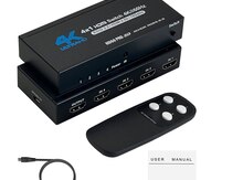 HDMI Splitter 4 port 4K