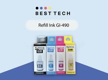 Canon GI-490 printer üçün mürəkkəb Refill Ink GI-490 (CMYK)