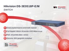 16 Port PoE Switch