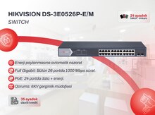 24 Port Gigabit PoE Switch