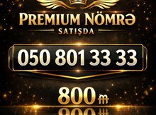Azercell nömrə – (050) 801-33-33