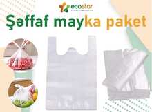 Şəffaf mayka salafan