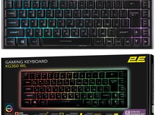 2E Gaming Keyboard KG360 WL BLACK