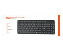 2E Wireless Keyboard KS 260 BLACK