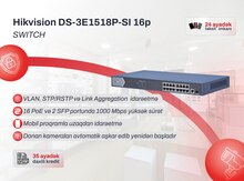 16 Port Gigabit Smart PoE Switch