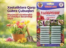 Xəstəliklərə qarşı gübrə çubuqları