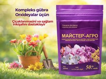 Orxideya və digər dekorativ çiçəklər üçün gübrə