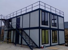 Teraslı inzibati ofis binası