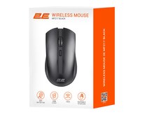 Kompüter siçanı 2E Wireless Mouse MF217 Black, WL, 2E-MF217WB