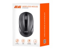 Kompüter siçanı 2E Wireless Mouse MF230 Black 2E-MF230WB