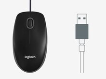Kompüter siçanı " Logitech Corded Mouse B100 Black "