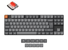 Simsiz oyun klaviaturası Keychron K1 Max Gateron White Backlight Red Switch (K1M-A1Z-AZ)