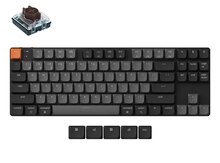 Simsiz oyun klaviaturası Keychron K1 White Backlight Brown Switch (K1X-A3-AZ)