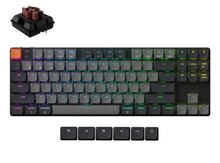 Simsiz oyun klaviaturası Keychron K1 RGB Backlight Brown Switch (K1X-B3-AZ)