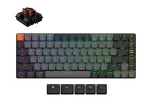 Simsiz oyun klaviaturası KeychronK3 (Version 3) Swappable RGB Backlight Brown Switch (K3X-H3-AZ)