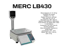 MERC LB430 elektron tərəzi