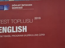 Test toplusu İngilis dili 2019