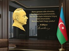 Şüşə və kətan tablo