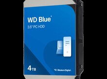 WD 4TB Blue 7200 SATA III 3.5" Internal HDD
