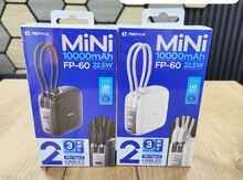 Power Bank 10000 mAh PD 22.5 W Sürətli Şarj Remax FP-60 Mini