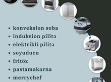 Restoran avadanlıqları təmiri 