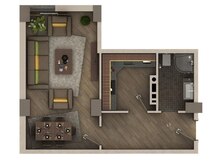 1-otaqlı yeni tikili, Xırdalan ş., 47.5 m²
