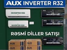 Kondisioner 40-45 kv AUX Yeni inverter Qara rəng R32