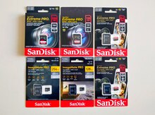 SanDisk Mikrokart/SDcard Pro 4K 64GB-1TB