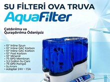 "OVA Truva" şəffaf su filteri