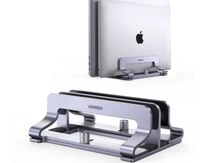 Vertikal noutbuk saxlayıcısı Ugreen Dual Slot Stand for Desk LP258