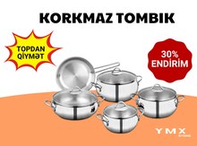 Qazan tava dəsti Korkmaz Tombik A1800