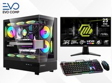 Evo Gaming PC Battle Kit RTX 5060 8GB | Ryzen 5 7500F | 16GB | 1TB | MSI 300Hz Monitor