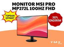 Monitor "MSI PRO 27" 100Hz MP272L