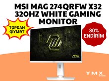 MSI MAG 274QRFW X32 320Hz White Gaming Monitor