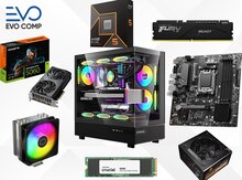 Evo Gaming PC Neo Rush RTX 5060 8GB | Ryzen 5 9600X | 16GB | 1TB