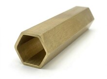 Latun altıbucaqlı boru 22–60 mm C38500, C38000 METAK