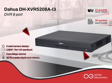 Dahua DH-XVR5208A-I3 8 kanal AI DVR (2 HDD, WizSense Pro)