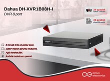 Dahua DH-XVR1B08H-I 8 Kanal DVR (5MP Lite, WizSense AI)