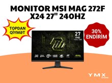 Monitor MSI MAG 272F X24 27" 240Hz