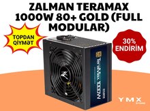 Zalman TeraMax 1000W 80+ Gold (Full Modular)