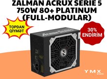 Zalman ACRUX SERIE 5 750W 80+ Platinum (Full-Modular)