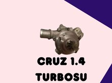 Chevrolet Cruze 1.4 turbosu və turbo kartici
