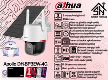 Dahua WizColor 4G və günəş paneli ilə kamera Apollo BP3EW-4G